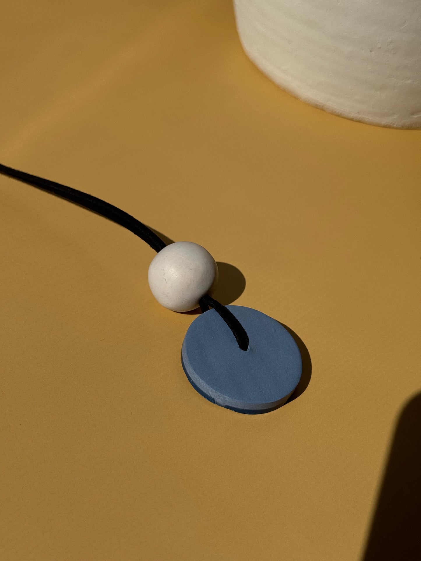 Reversible Blue Necklace