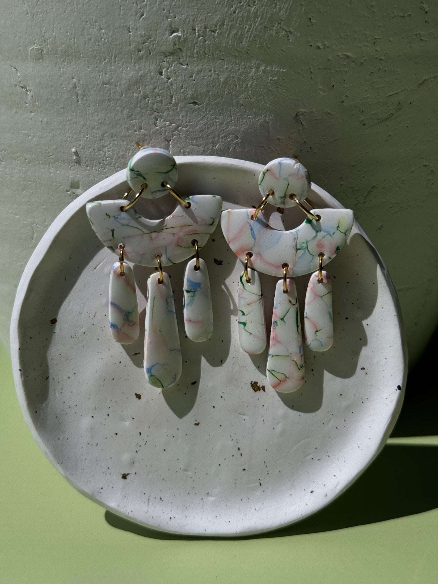 Five Piece Pastel Dangle
