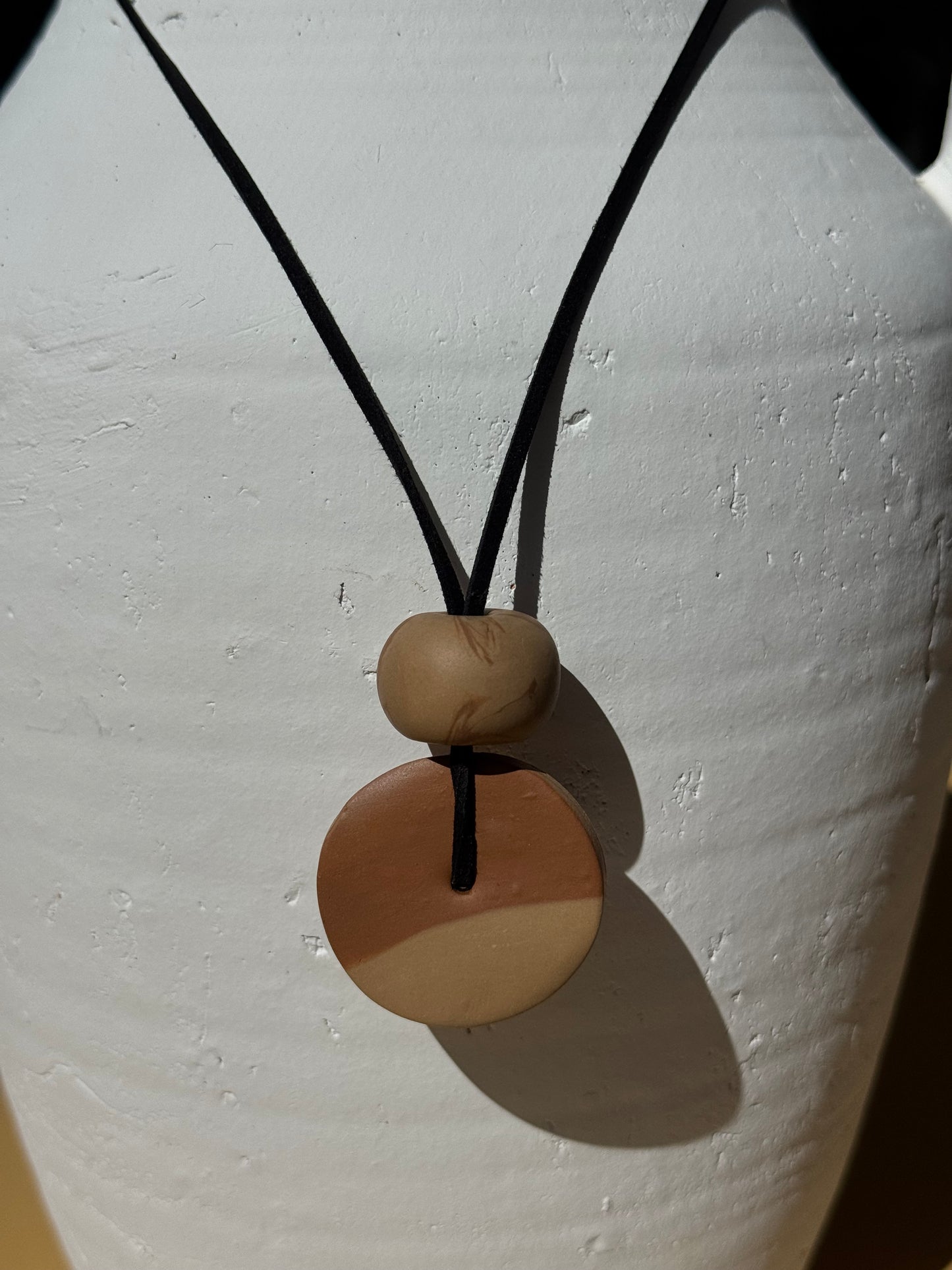 Circle Brown Necklace
