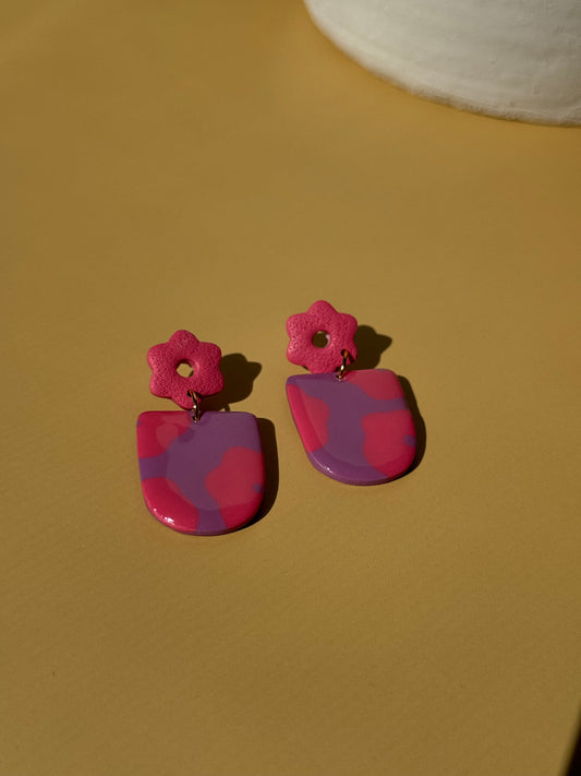 Purple & Pink Dangles