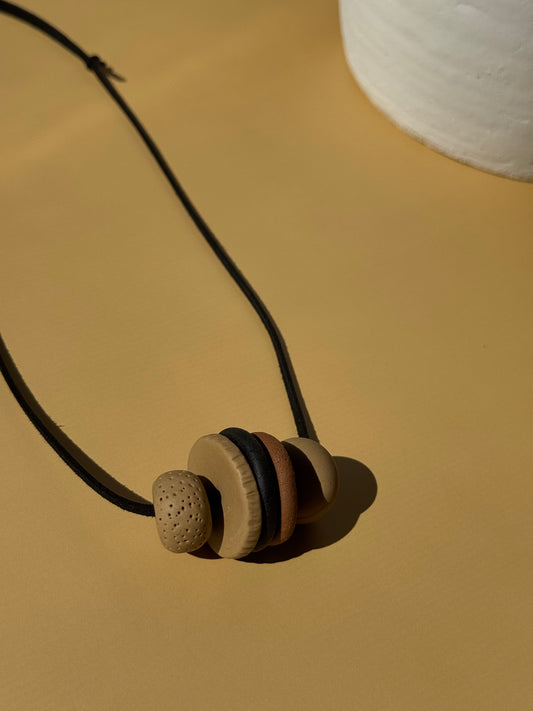 Black, Brown Necklace