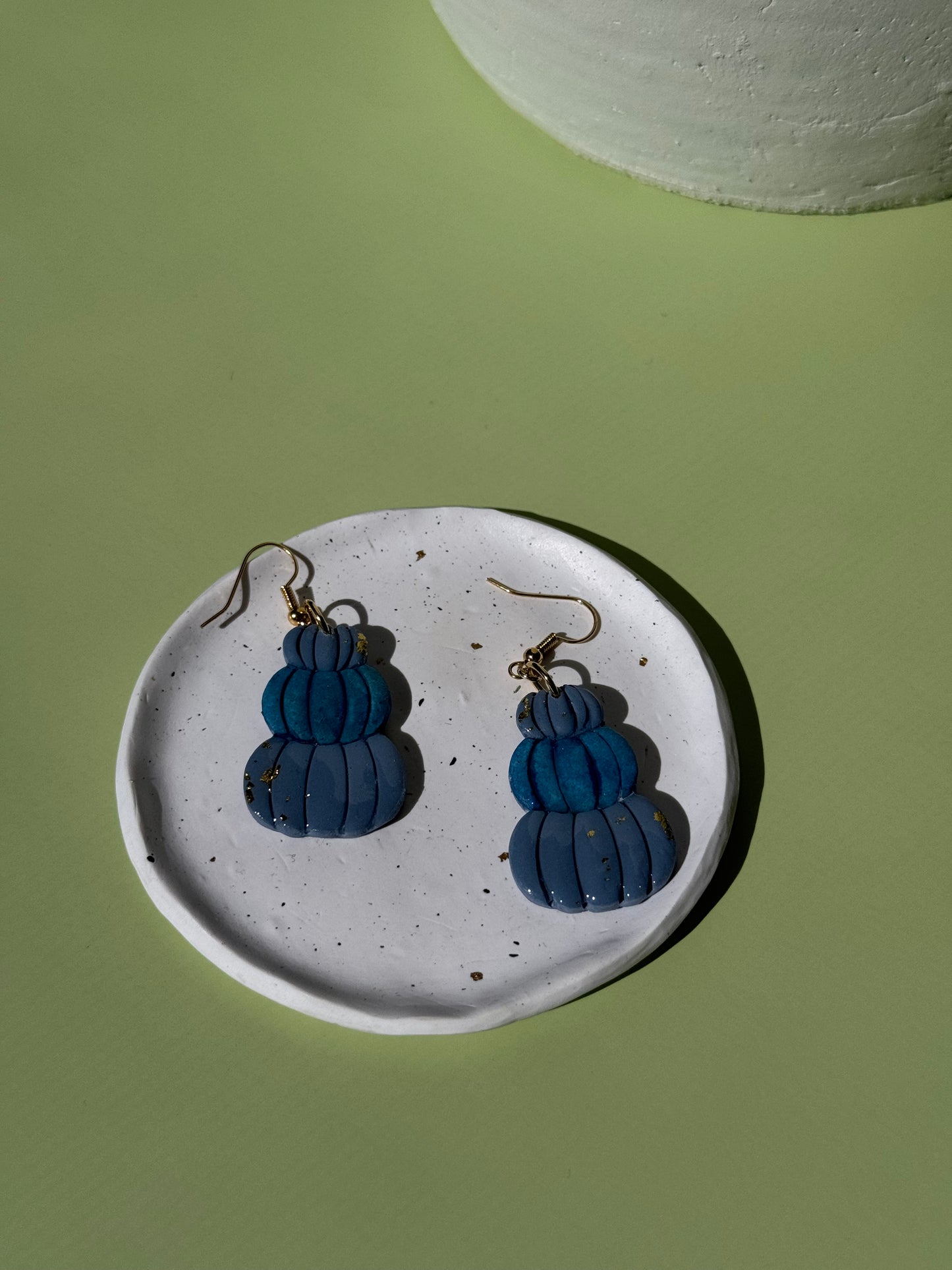 Blue Pumpkin Dangles