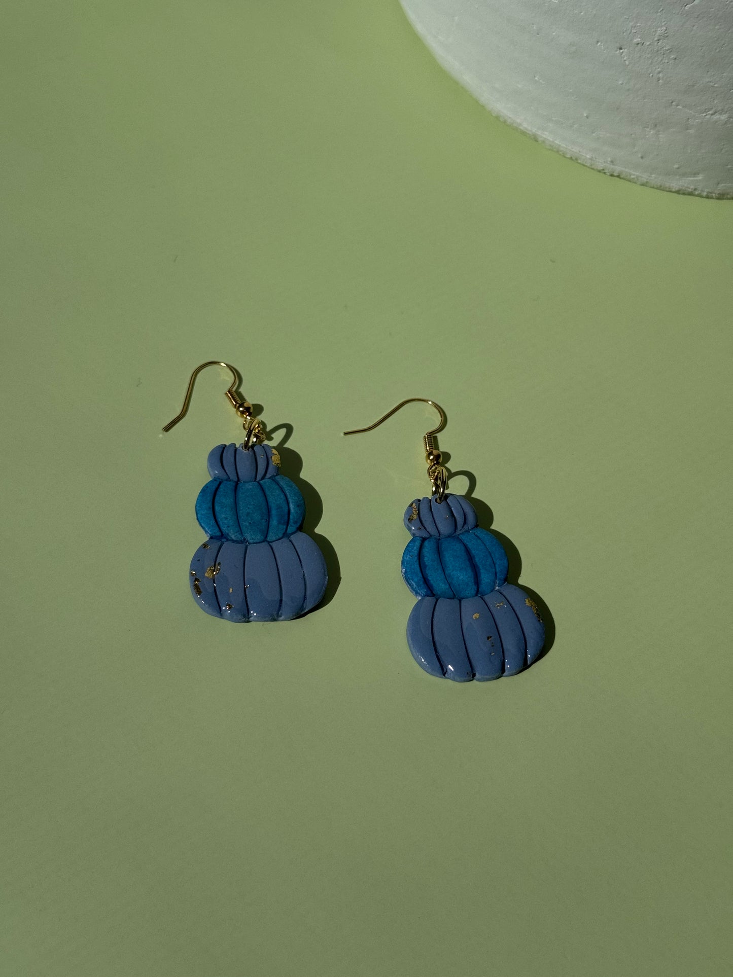 Blue Pumpkin Dangles
