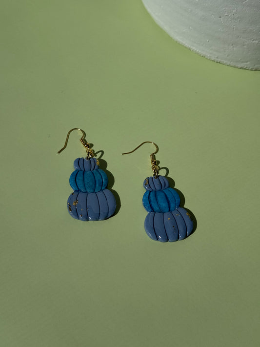 Blue Pumpkin Dangles