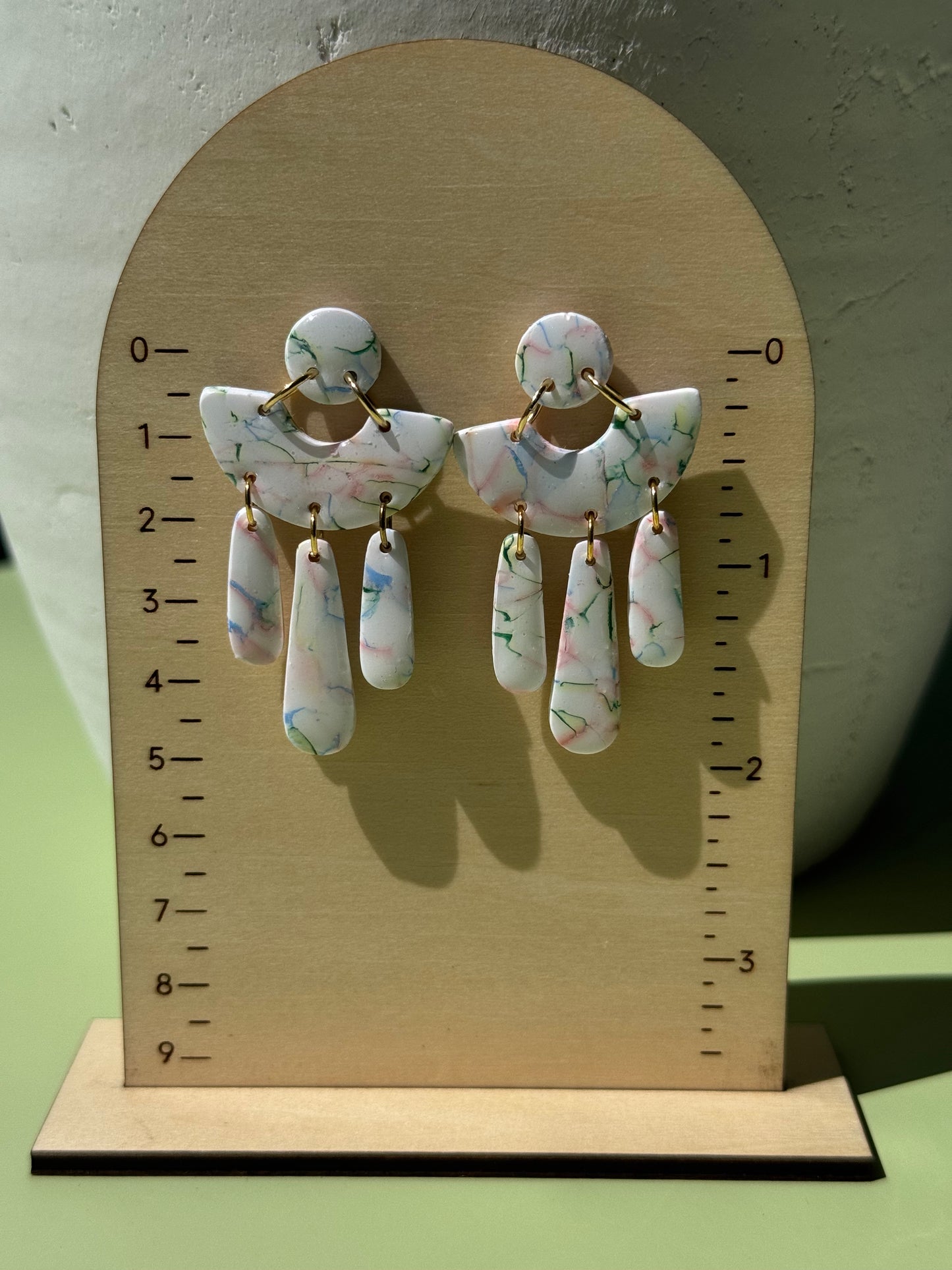 Five Piece Pastel Dangle