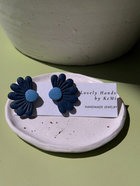 Blue Margarita studs