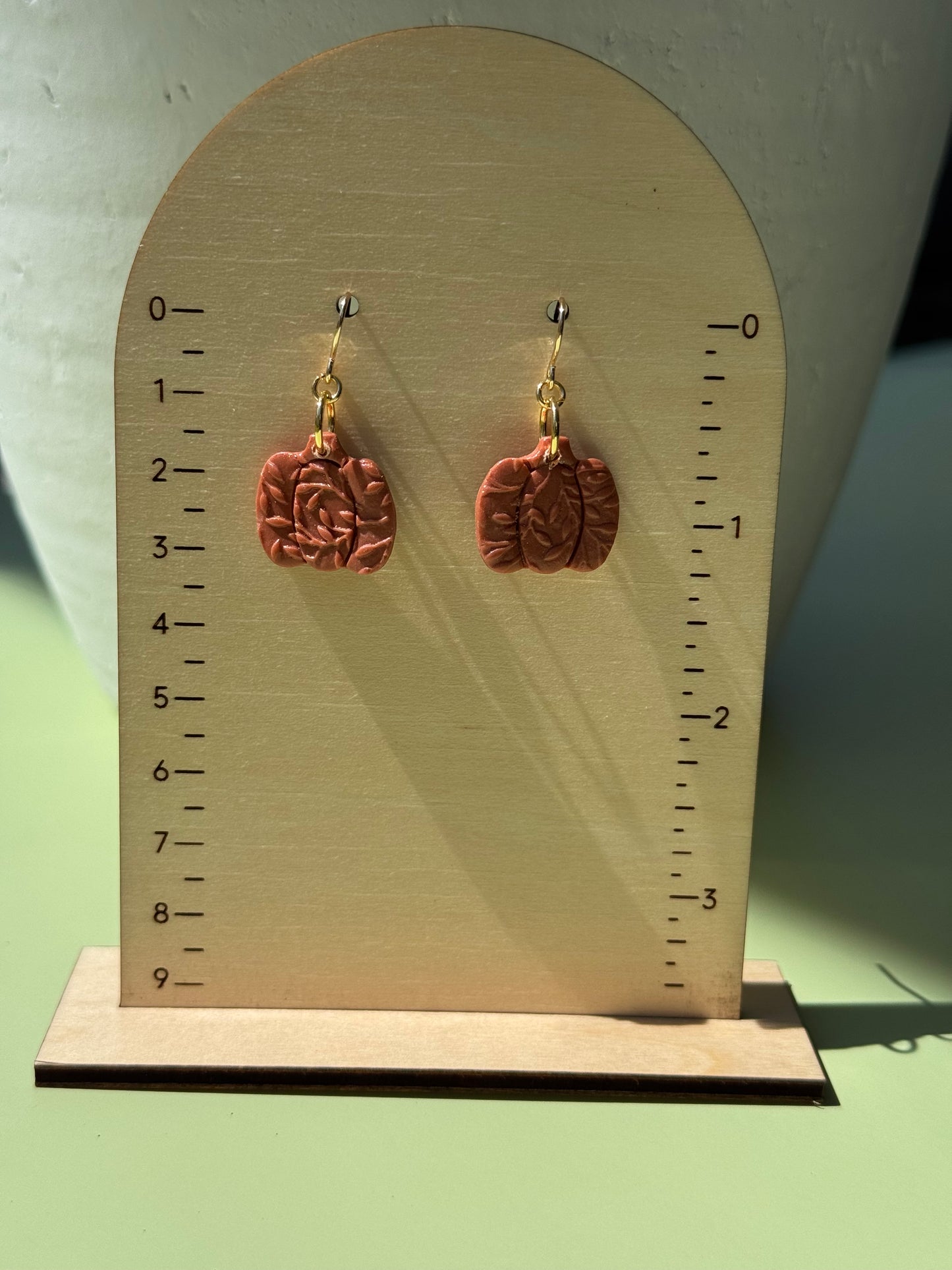 Small Pumpkin Dangles